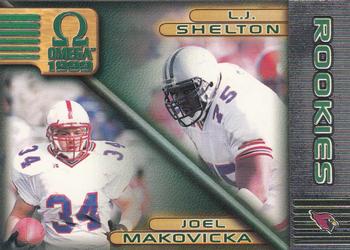 1999 Pacific Omega #8 Joel Makovicka / L.J. Shelton Front