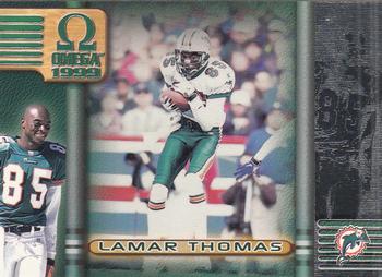 1999 Pacific Omega #127 Lamar Thomas Front