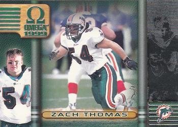 1999 Pacific Omega #128 Zach Thomas Front
