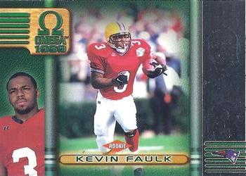 1999 Pacific Omega #140 Kevin Faulk Front
