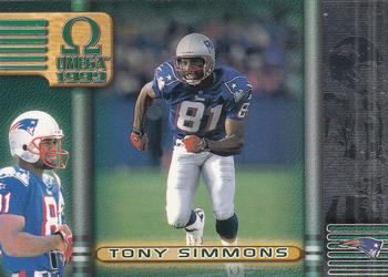 1999 Pacific Omega #144 Tony Simmons Front