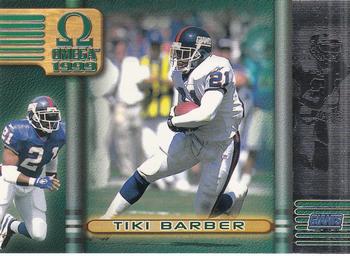 1999 Pacific Omega #154 Tiki Barber Front
