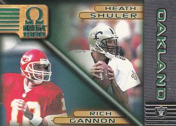 1999 Pacific Omega #177 Rich Gannon / Heath Shuler Front
