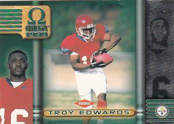 1999 Pacific Omega #187 Troy Edwards Front
