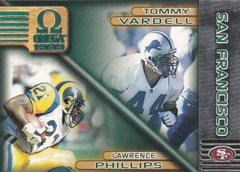 1999 Pacific Omega #208 Lawrence Phillips / Tommy Vardell Front