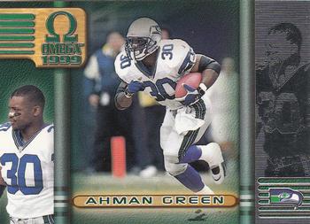 1999 Pacific Omega #214 Ahman Green Front