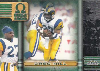 1999 Pacific Omega #222 Greg Hill Front