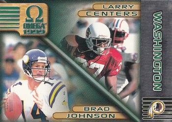 1999 Pacific Omega #250 Brad Johnson / Larry Centers Front