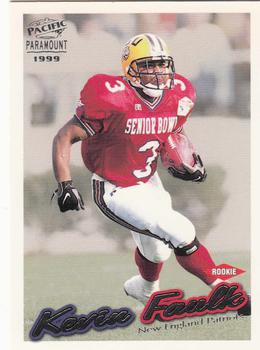 1999 Pacific Paramount #141 Kevin Faulk Front