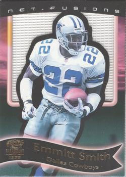 1999 Pacific Paramount - End Zone Net-Fusions #6 Emmitt Smith Front