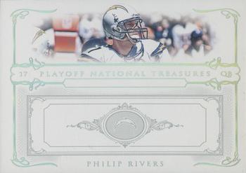 2007 Playoff National Treasures - Silver #7 Philip Rivers Front