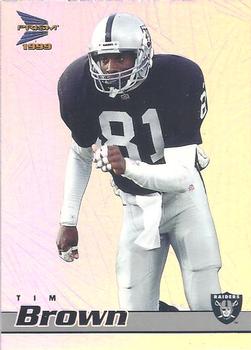 1999 Pacific Prism #103 Tim Brown Front