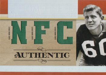2007 Playoff National Treasures - Timeline Material AFC/NFC #T-CB Chuck Bednarik Front