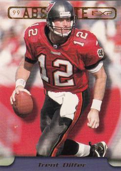 1999 Playoff Absolute EXP #184 Trent Dilfer Front