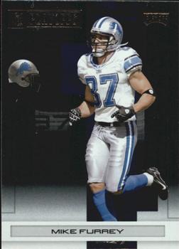 2007 Playoff NFL Playoffs - Black Metalized #34 Mike Furrey Front