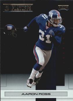 2007 Playoff NFL Playoffs - Black Metalized #144 Aaron Ross Front