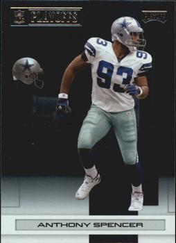 2007 Playoff NFL Playoffs - Black Metalized #156 Anthony Spencer Front