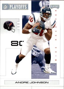 2007 Playoff NFL Playoffs - Gold #39 Andre Johnson Front