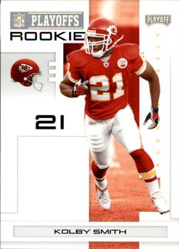 2007 Playoff NFL Playoffs - Gold #178 Kolby Smith Front