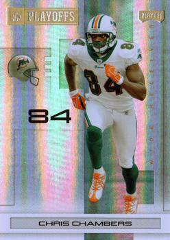 2007 Playoff NFL Playoffs - Gold Holofoil #52 Chris Chambers Front