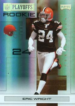 2007 Playoff NFL Playoffs - Gold Holofoil #167 Eric Wright Front