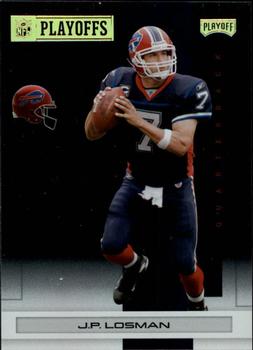 2007 Playoff NFL Playoffs - Gold Metalized #11 J.P. Losman Front
