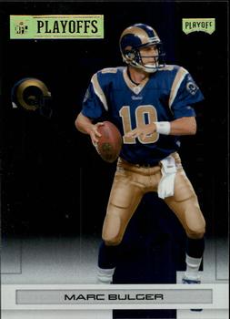 2007 Playoff NFL Playoffs - Gold Metalized #91 Marc Bulger Front