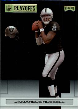 2007 Playoff NFL Playoffs - Gold Metalized #115 JaMarcus Russell Front