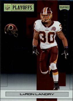 2007 Playoff NFL Playoffs - Gold Metalized #136 LaRon Landry Front