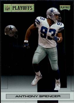 2007 Playoff NFL Playoffs - Gold Metalized #156 Anthony Spencer Front