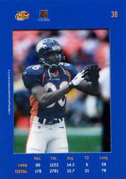 1999 Playoff Absolute SSD #30 Rod Smith Back
