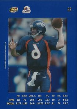 1999 Playoff Absolute SSD #32 Bubby Brister Back