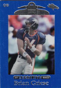 1999 Playoff Absolute SSD #35 Brian Griese Front