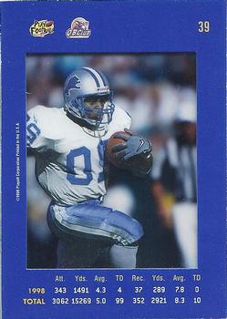 1999 Playoff Absolute SSD #39 Barry Sanders Back