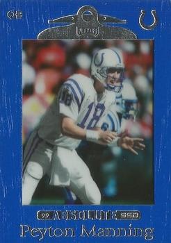 1999 Playoff Absolute SSD #46 Peyton Manning Front