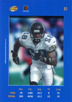 1999 Playoff Absolute SSD #51 Jimmy Smith Back