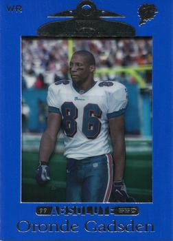 1999 Playoff Absolute SSD #59 Oronde Gadsden Front