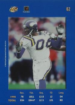 1999 Playoff Absolute SSD #62 Cris Carter Back