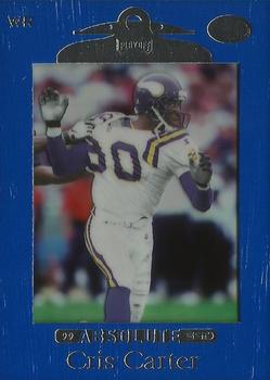 1999 Playoff Absolute SSD #62 Cris Carter Front