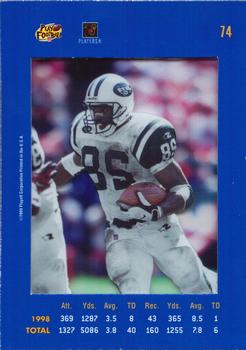 1999 Playoff Absolute SSD #74 Curtis Martin Back