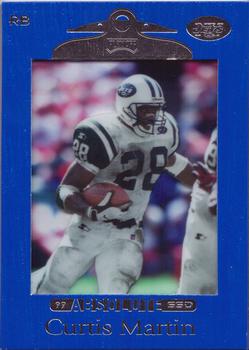 1999 Playoff Absolute SSD #74 Curtis Martin Front