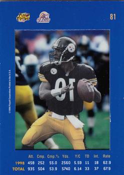 1999 Playoff Absolute SSD #81 Kordell Stewart Back
