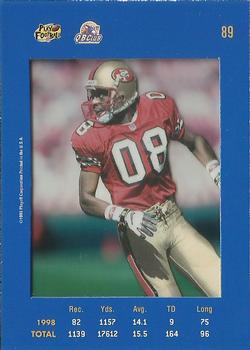 1999 Playoff Absolute SSD #89 Jerry Rice Back