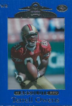 1999 Playoff Absolute SSD #90 Terrell Owens Front