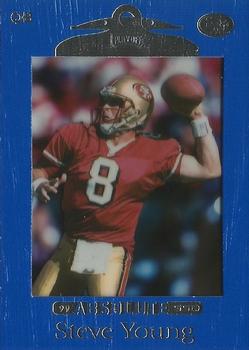 1999 Playoff Absolute SSD #92 Steve Young Front
