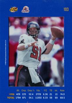 1999 Playoff Absolute SSD #103 Trent Dilfer Back