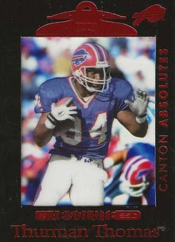 1999 Playoff Absolute SSD #111 Thurman Thomas Front