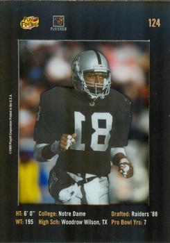 1999 Playoff Absolute SSD #124 Tim Brown Back