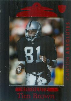 1999 Playoff Absolute SSD #124 Tim Brown Front