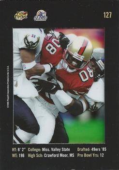 1999 Playoff Absolute SSD #127 Jerry Rice Back